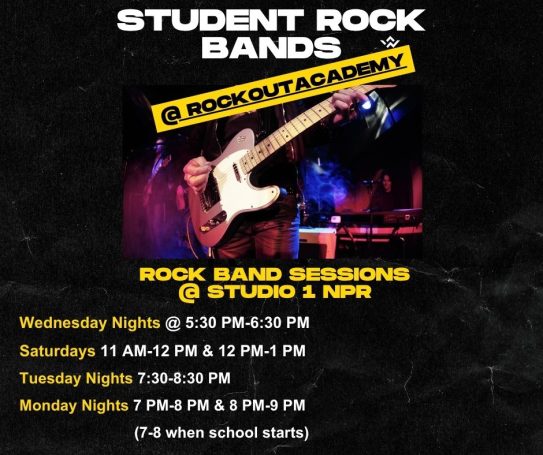 STUDENT ROCK BANDS